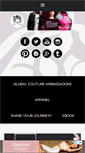 Mobile Screenshot of globalcoutureblog.net